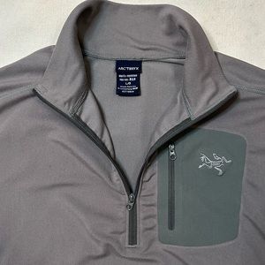 Arcteryx 1/4 Zip Base Layer Shirt Mens Size M/L